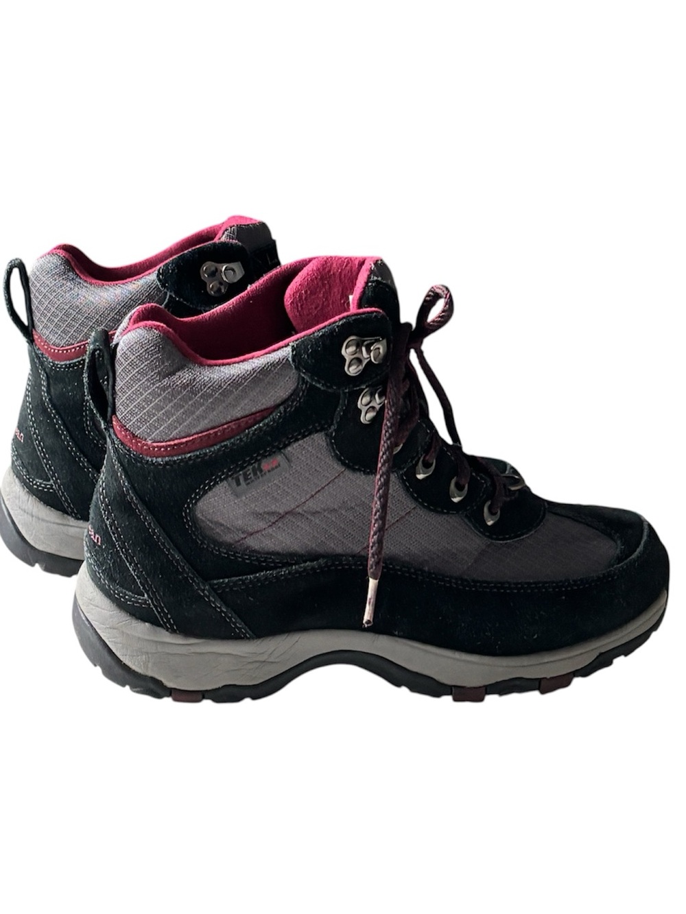 L.L.Bean TEK 2.5 Waterproof Insulated Hiking Boots - 8.5 Wide, Black/Grey - Picture 7 of 13